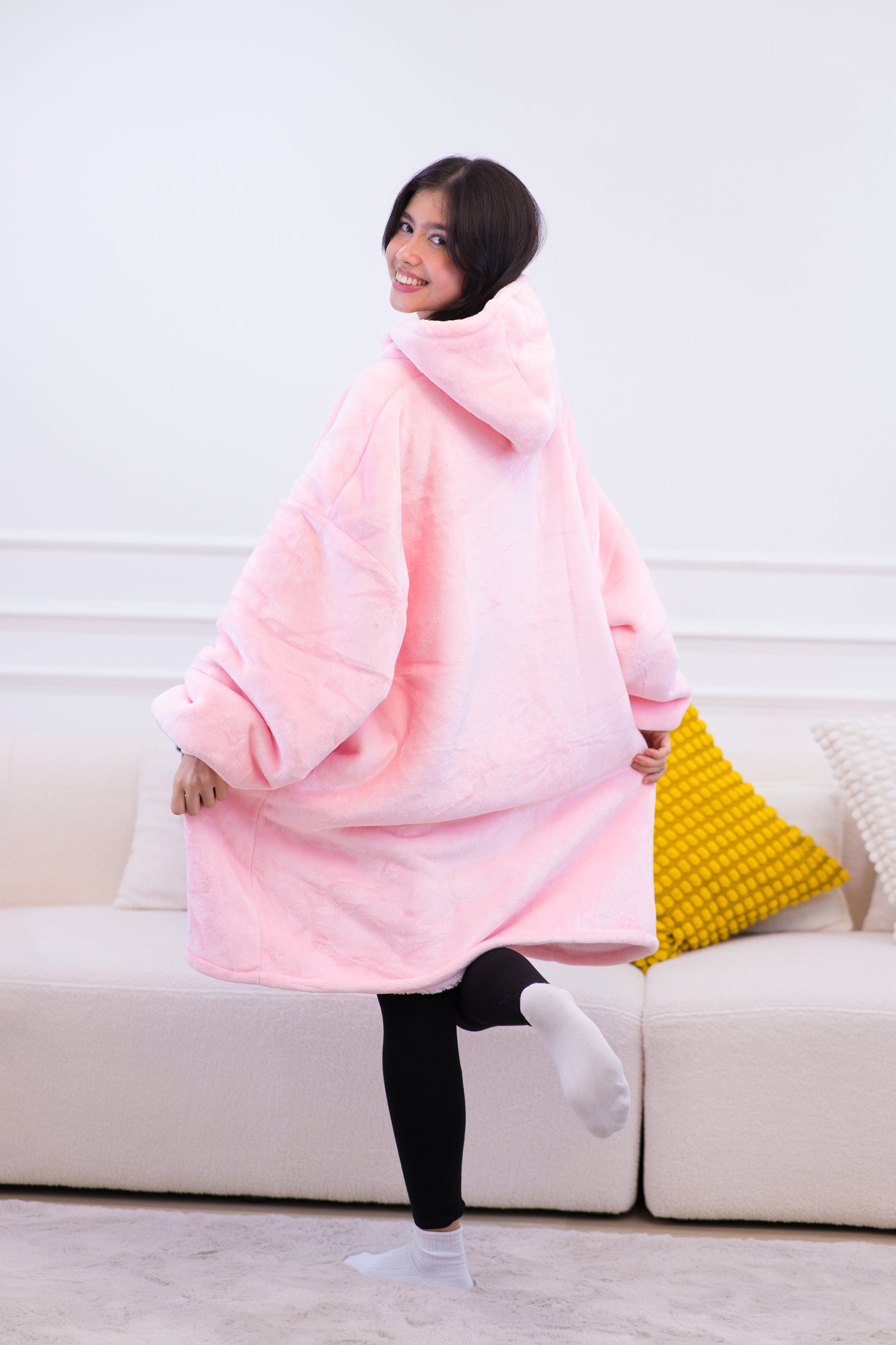 Sakura Blossom Wearable Blanket for Adults